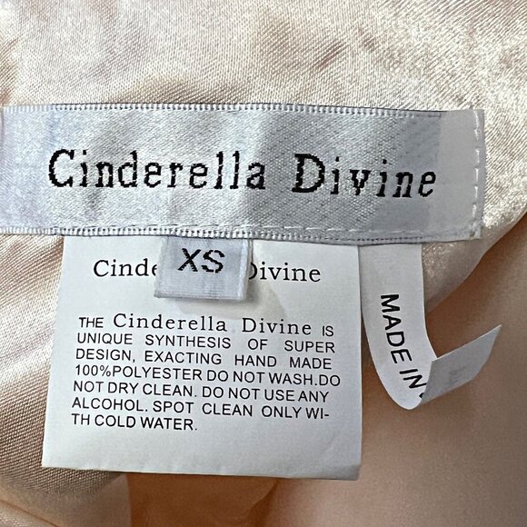 Cinderella Divine Sequin Fit & Flare Mini Party Dress Sleeveless Tulle Skirt XS - Picture 12 of 12